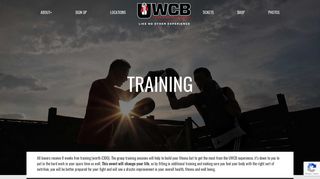 Training – Ultra White Collar Boxing