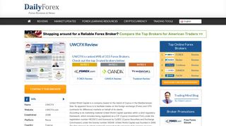 UWCFX (United World Capital) Review – Forex Brokers Reviews ...