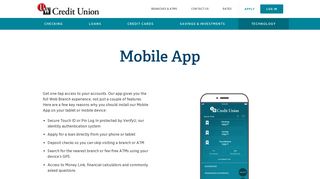 Mobile App | UW Credit Union Technology | UWCU.org