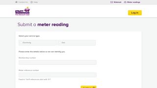Utility Warehouse Submit Meter Readings - the Utility Warehouse