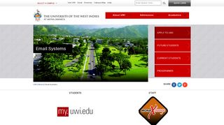 Email Systems | The University of the West Indies at ... - UWI, Mona
