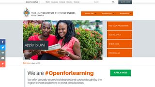Apply | www.open.uwi.edu - UWI Open Campus - The University of the ...