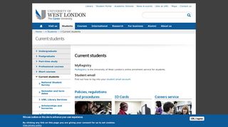 Current students | University of West London