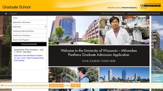 UW-Milwaukee Graduate School