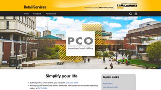 PantherCard | Retail Services - UWM