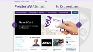 Western Alumni: Homepage