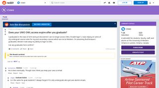 Does your UWO OWL access expire after you graduate? : uwo - Reddit