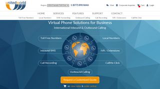 United World Telecom - Virtual Phone Solutions for International ...