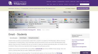 Student Email - Email | Instructional, Communication ... - UW-Whitewater