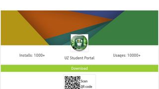 UZ Student Portal Android App - Online App Creator - AppsGeyser