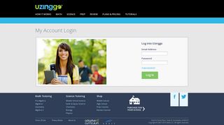 My Account Login - Uzinggo
