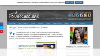 Uzinggo Online Interactive Math and Science - Weird Unsocialized ...
