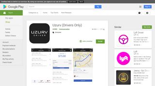 Uzurv (Drivers Only) - Apps on Google Play