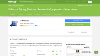 V-Rooms Pricing, Features, Reviews & Comparison of Alternatives ...