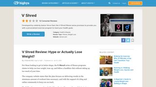 V Shred Reviews - Is it a Scam or Legit? - HighYa
