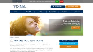 Customers | V12 Retail Finance