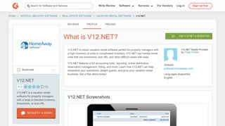 V12.NET | G2 Crowd