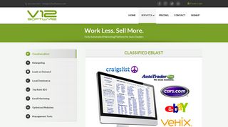 Car Dealer Websites and Auto Dealer Websites by V12 Software ...