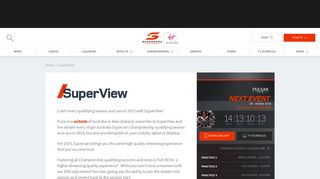 SuperView | Supercars