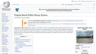 Virginia Beach Public Library System - Wikipedia