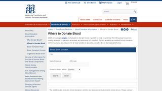 Blood Bank Locator - Where to Donate Blood