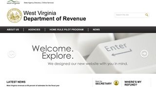 West Virginia Department of Revenue - WV.gov