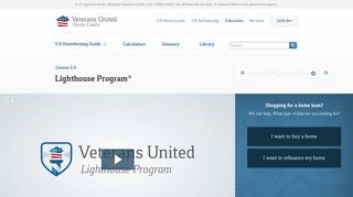 Lighthouse Program ® - Credit Consulting from Veterans United