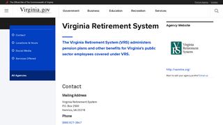 Virginia Retirement System - Commonwealth of Virginia