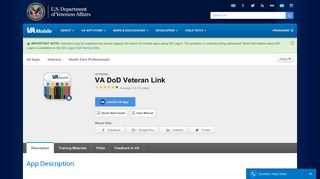 VA DoD Veteran Link | VA Mobile