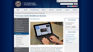 Free Wifi Access - VA Loma Linda Healthcare System