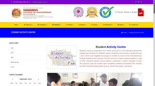 Student Activity Centre – Vaagdevi College of Engineering