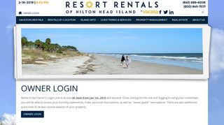 Owner Login - HHI - Vacasa - Resort Rentals of Hilton Head Island