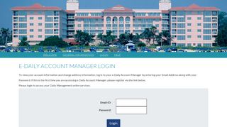 Daily Management Inc. - Member Login
