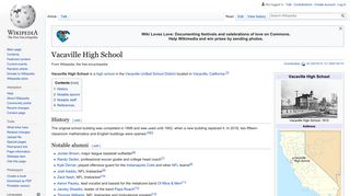 Vacaville High School - Wikipedia