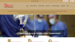 Vascular Access Certification Corporation: VACC