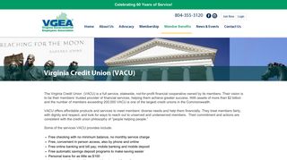 Virginia Credit Union (VACU) | VGEA