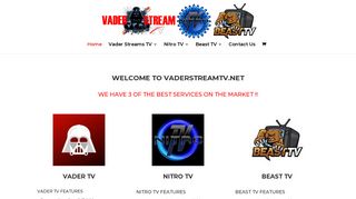 Vader Tv | Vader Stream | Vader Stream Trial | Best IPTV Services