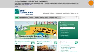 Welcome to Vale of White Horse District Council - Vale of White Horse ...