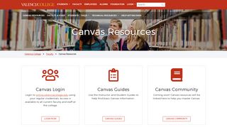 Canvas Resources – Valencia's source for Canvas information
