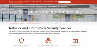 Network and Information Security Services | Valencia College