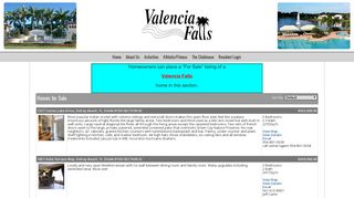 Valencia Falls - Homes for Sale