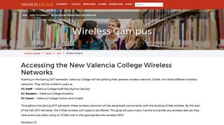 How to Connect to Wifi | Valencia College