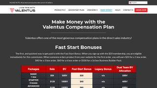 Valentus Compensation Plan | Earn Extra Income 7 Ways - Livin Trim