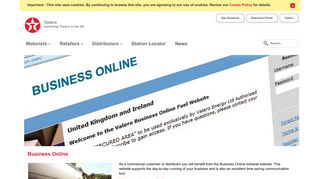 Texaco UK | Business Online