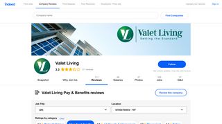 Working at Valet Living: Employee Reviews about Pay & Benefits ...