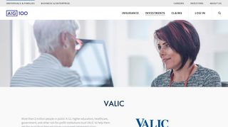 VALIC - Insurance from AIG in the US