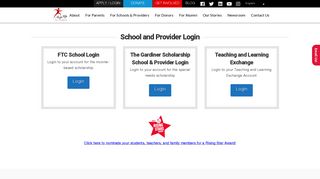 School and Provider Login | Step Up For Students