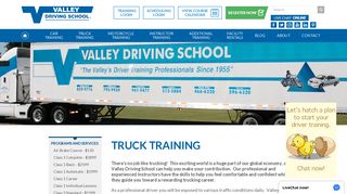 Truck Driving School & Courses From BC's Valley Driving School