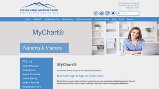 Access MyChart - Carson Valley Medical Center | MyChart®