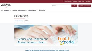 Health Portal | West Valley Medical Group